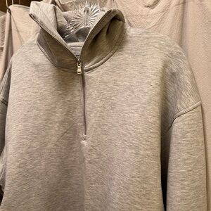 NWT  Old Navy Active Bounce Fleece 3/4 zip pullover & Wide Leg Hi-rise Pants